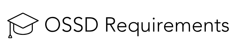 OSSD Requirements Logo